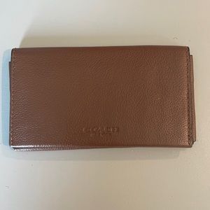 Brown coach wallet